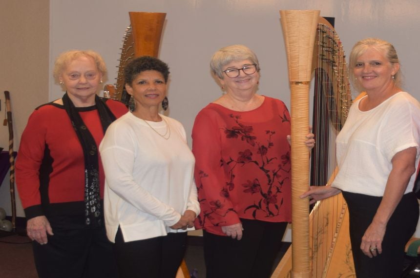 HarpEssence Holiday Concert Sponsored by the Cozby Library