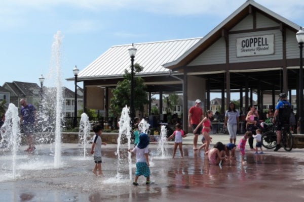 Splash Pad and Playground